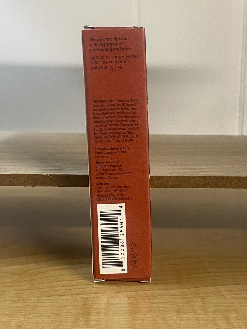 NIB Glossier Balm Dotcom in Hot Cocoa - Picture 2 of 3